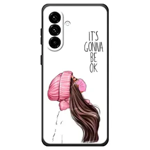 Чехол Стильные девушки на Samsung Galaxy A18 4G (Девушка в маске)