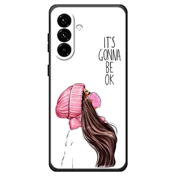 Чехол с рисунком «Девушка в маске» для Samsung Galaxy A18 4G Чехол с рисунком «Девушка в маске» для Samsung Galaxy A18 4G