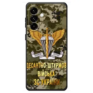 Чехлы на военную тематику для Samsung Galaxy A18 4G (ДШВ ЗСУ)