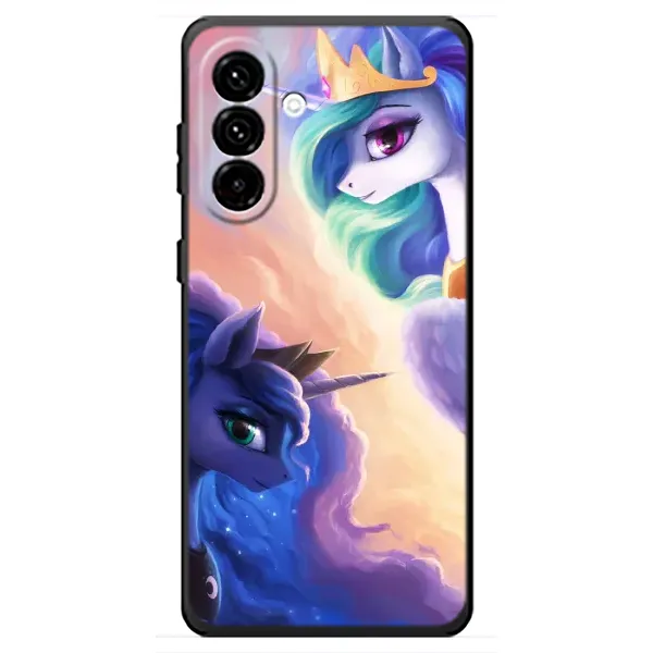 Чехол с рисунком «Единорожки на тучках» для Samsung Galaxy A18 4G Чехол с рисунком «Единорожки на тучках» для Samsung Galaxy A18 4G