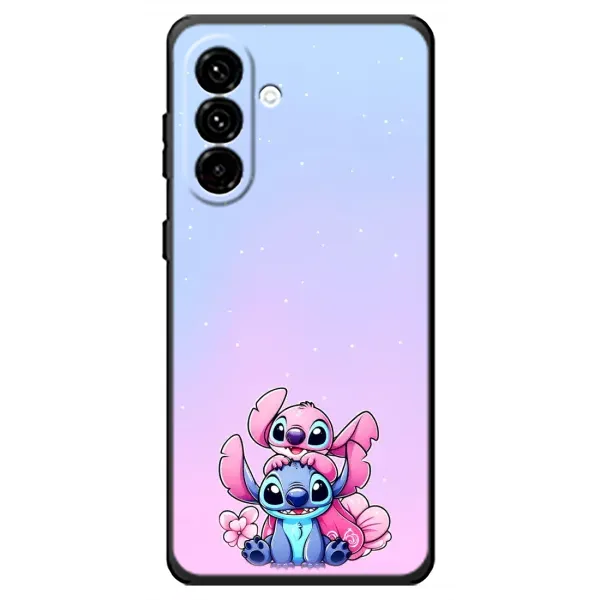 Чехол с рисунком «Энджл и Стич» для Samsung Galaxy A18 4G Чехол с рисунком «Энджл и Стич» для Samsung Galaxy A18 4G
