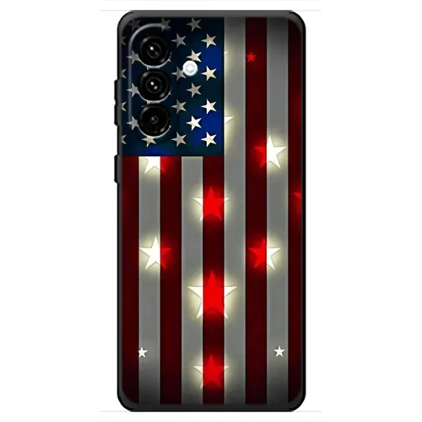 Чехол с рисунком «Флаг США 2» для Samsung Galaxy A18 4G Чехол с рисунком «Флаг США 2» для Samsung Galaxy A18 4G