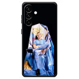 Чехлы с принтом для Samsung Galaxy A18 4G Футболист (футболист Холанн)
