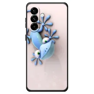 Чехлы с изображением разных животных для Samsung Galaxy A18 4G (Геккон)