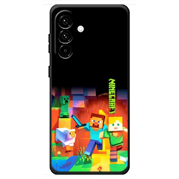 Чехол с рисунком «Герой Майнкрафт» для Samsung Galaxy A18 4G Чехол с рисунком «Герой Майнкрафт» для Samsung Galaxy A18 4G