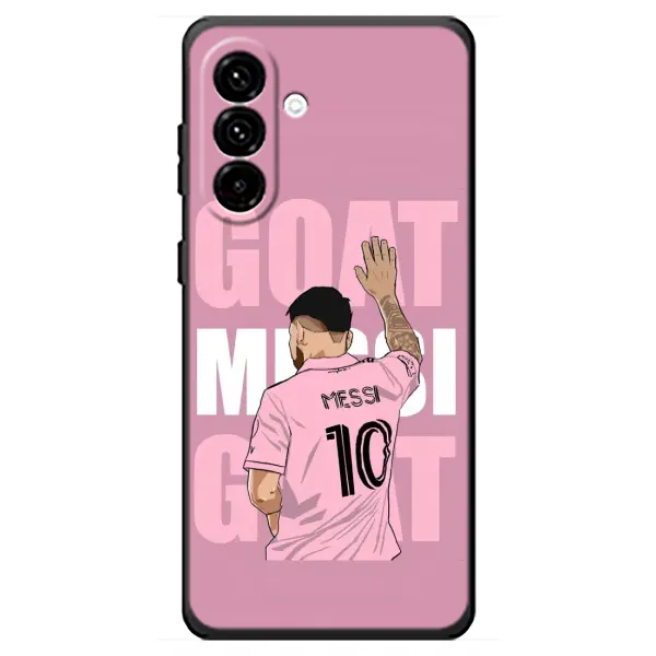 Чехол с рисунком «GOAT MESSI» для Samsung Galaxy A18 4G Чехол с рисунком «GOAT MESSI» для Samsung Galaxy A18 4G