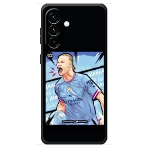 Чехлы с принтом для Samsung Galaxy A18 4G Футболист (гол Эрлинг Холланд)