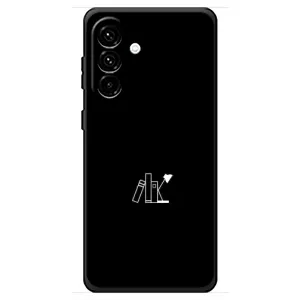 Чохол з картинками на чорному фоні для Samsung Galaxy A18 4G (Книжки)