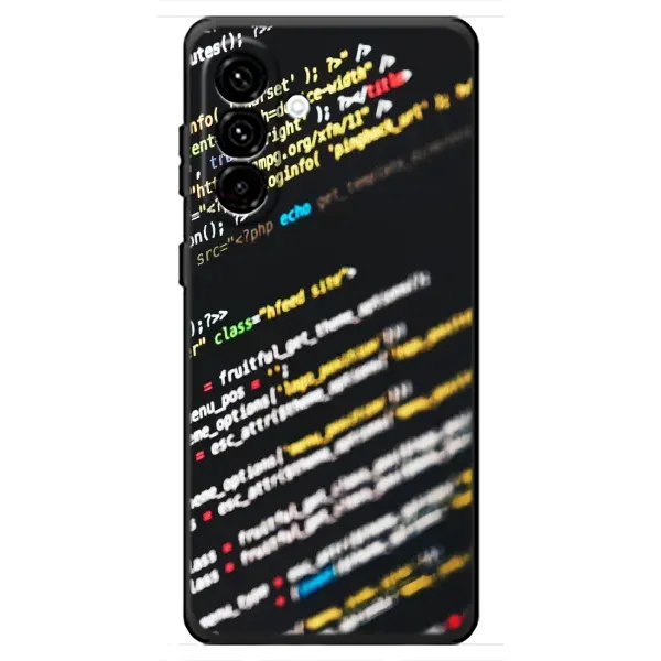 Чехол с рисунком «Код» для Samsung Galaxy A18 4G