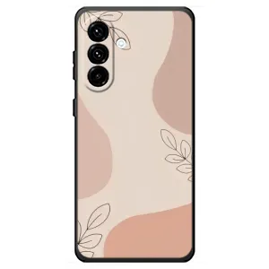 Чохол квітковий дизайн для Samsung Galaxy A18 4G (Кориневий фон)