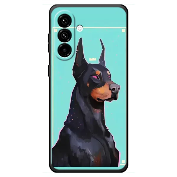 Чехол с рисунком «Король доберман» для Samsung Galaxy A18 4G Чехол с рисунком «Король доберман» для Samsung Galaxy A18 4G