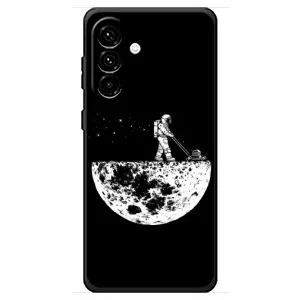Силіконовый Чохол з принтом "Космонавти" на Samsung Galaxy A18 4G (Космонавт)