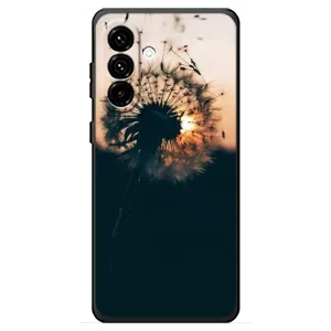 Силиконовый Чехол с одуванчиками на Samsung Galaxy A18 4G (Красивый одуванчик)