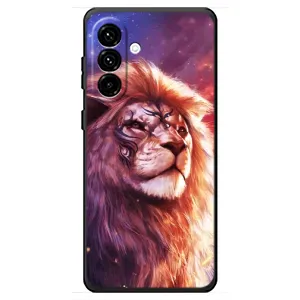 Чехол с картинкой на Samsung Galaxy A18 4G (Красочный ЛЕВ)