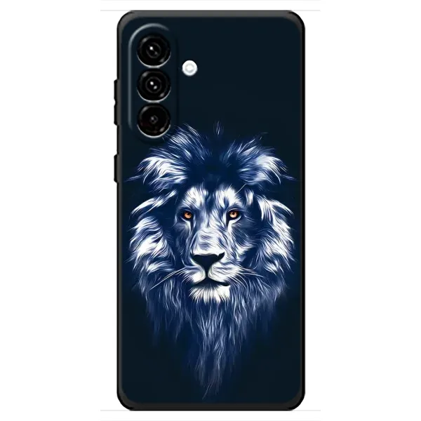 Чехол с рисунком «Лев - синий» для Samsung Galaxy A18 4G Чехол с рисунком «Лев - синий» для Samsung Galaxy A18 4G