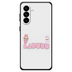 Чехол с принтом Лабубу для Samsung Galaxy A18 4G (Логотип Лабубу)