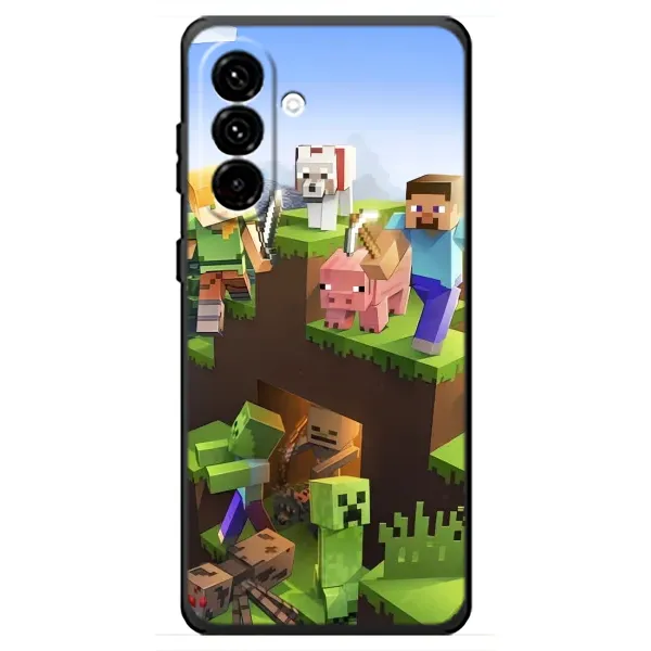 Чехол с рисунком «Майн-крафт» для Samsung Galaxy A18 4G Чехол с рисунком «Майн-крафт» для Samsung Galaxy A18 4G