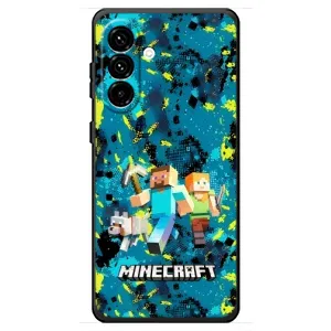 Чохли для Samsung Galaxy A18 4G (Персонажі МайнКрафт) (Майнкрафт)