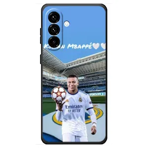 Чехол (TPU) с Футболистом на Samsung Galaxy A18 4G (Mbappe Real)