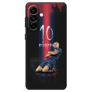 Чехол (TPU) с Футболистом на Samsung Galaxy A18 4G (MBAPPE 10)