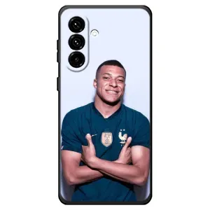 Чехол (TPU) с Футболистом на Samsung Galaxy A18 4G (Мбаппешичка)