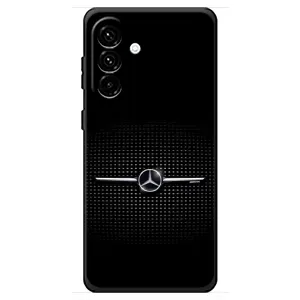 Силіконовий бампер з картинкою машини на Samsung Galaxy A18 4G (Mercedes)