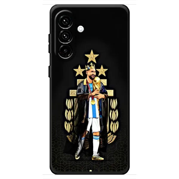 Чехол с рисунком «Месси король» для Samsung Galaxy A18 4G