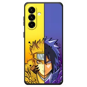 Купить Чехлы на телефон с принтом Anime для Samsung Galaxy A18 4G (Naruto Vs Sasuke)