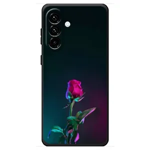Чохли з принтом Троянд для Samsung Galaxy A18 4G (Нічна троянда)
