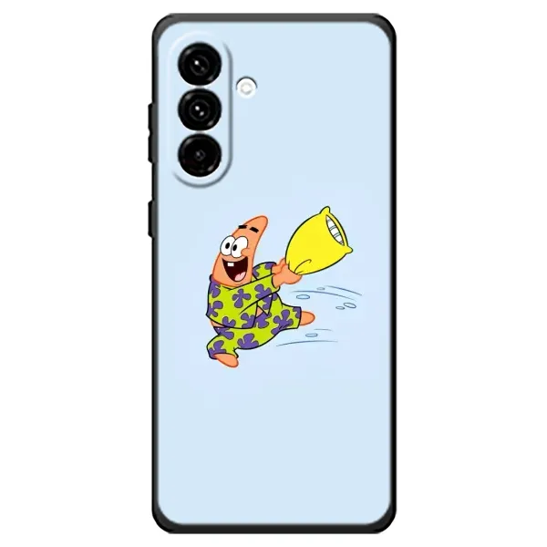 Чехол с рисунком «Патрик с подушкой» для Samsung Galaxy A18 4G Чехол с рисунком «Патрик с подушкой» для Samsung Galaxy A18 4G