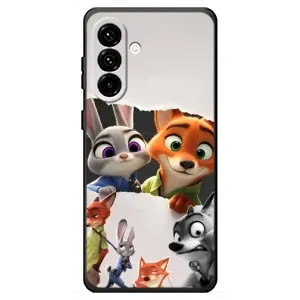 Силиконовый чехол с принтом Зоотрополіс для Samsung Galaxy A18 4G (Персонажи Зоо)