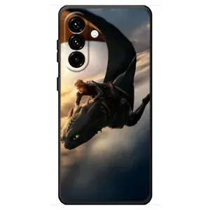 Чехол дракон Беззубик для Samsung Galaxy A18 4G (Полет Беззубика)
