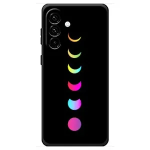 Чохол (ТПУ) з планетами на Samsung Galaxy A18 4G (Повнолуння)