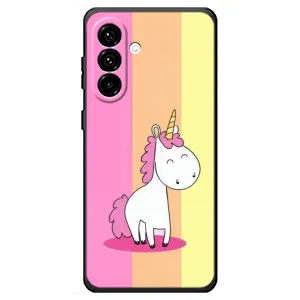 Чехол Unicorn на Samsung Galaxy A18 4G (Радужный Единорог)
