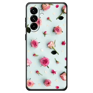 Чохли з принтом Троянд для Samsung Galaxy A18 4G (Різні квіти)
