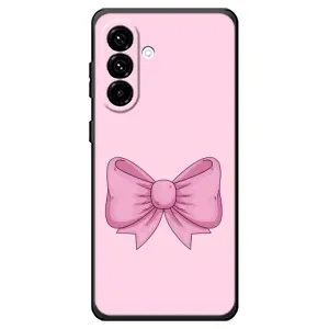Чехол банты для Samsung Galaxy A18 4G (Розовый бантик)