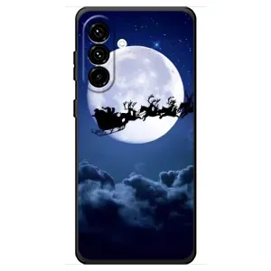 Чехол Санта Клаус для Samsung Galaxy A18 4G (Санта - луна)
