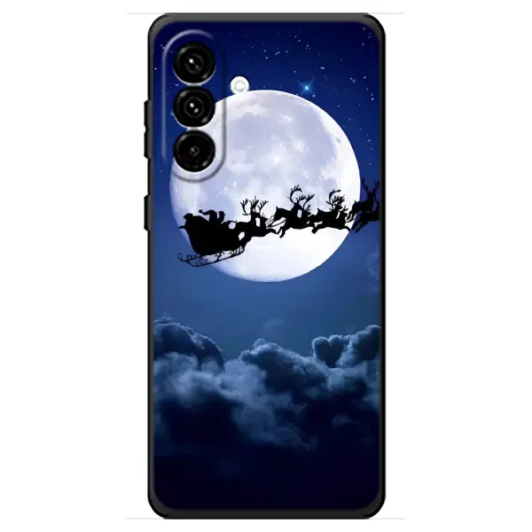 Чехол с рисунком «Санта - луна» для Samsung Galaxy A18 4G