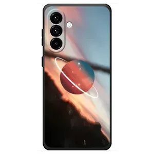 Чохол (ТПУ) з планетами на Samsung Galaxy A18 4G (Сатурн)