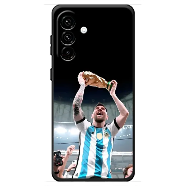 Чехол с рисунком «Счастливый Месси» для Samsung Galaxy A18 4G