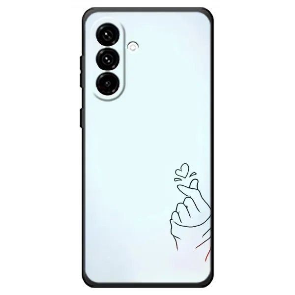 Чехол с рисунком «Сердце на голубом» для Samsung Galaxy A18 4G Чехол с рисунком «Сердце на голубом» для Samsung Galaxy A18 4G