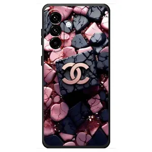 Чехол (Dior, Prada, YSL, Chanel) для Samsung Galaxy A18 4G (Шанель)