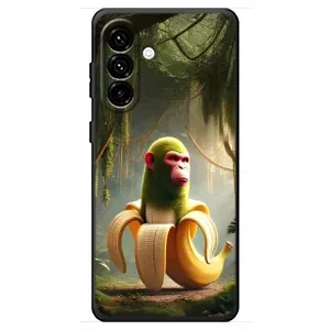 Чехол с мемами тралалело тралала для Samsung Galaxy A18 4G (Шимпанзини бананини)