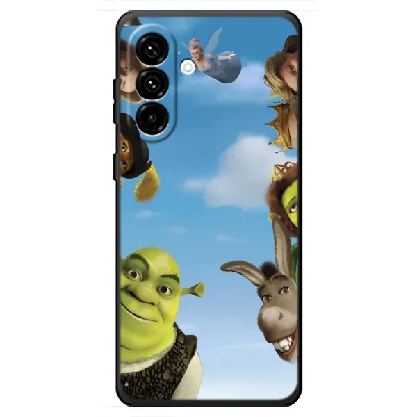 Чехол с рисунком «Герои Шрек» для Samsung Galaxy A18 4G Чехол с рисунком «Герои Шрек» для Samsung Galaxy A18 4G