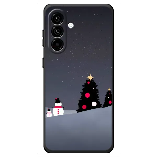 Чехол с рисунком «Снеговички» для Samsung Galaxy A18 4G
