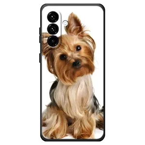 Чехол (ТПУ) Милые собачки для Samsung Galaxy A18 4G (Собака Терьер)
