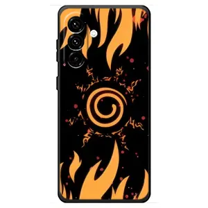 Купить Чехлы на телефон с принтом Anime для Samsung Galaxy A18 4G (Солнце Наруто)