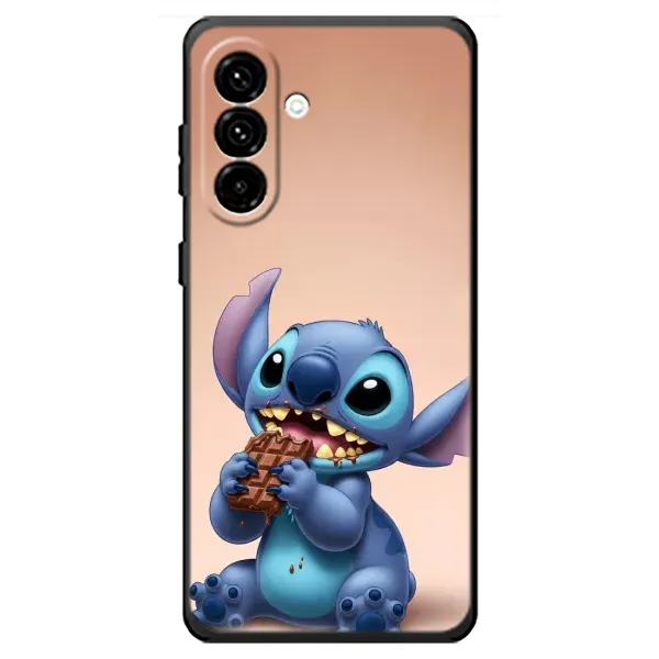 Чехол с рисунком «Стич с шоколадом» для Samsung Galaxy A18 4G Чехол с рисунком «Стич с шоколадом» для Samsung Galaxy A18 4G