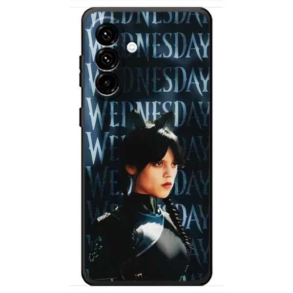 Чехол с рисунком «Уэнздей с ушками» для Samsung Galaxy A18 4G Чехол с рисунком «Уэнздей с ушками» для Samsung Galaxy A18 4G