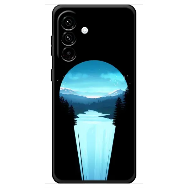Чехол с рисунком «Синий Водопад» для Samsung Galaxy A18 4G Чехол с рисунком «Синий Водопад» для Samsung Galaxy A18 4G